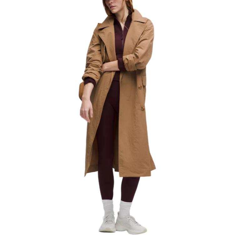 Lululemon Lululemon Trench Coats Women's Lapel Moderate