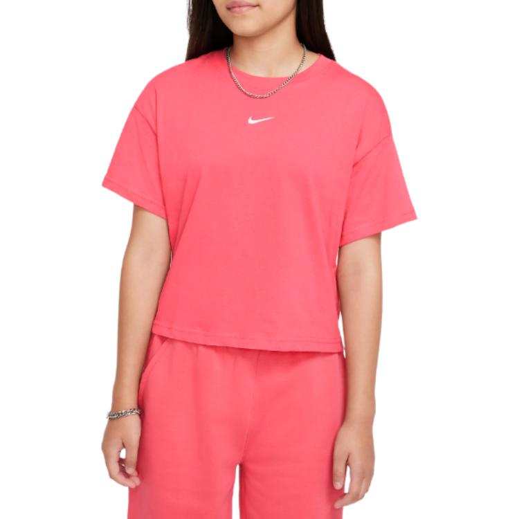 Nike Nike Sportswear T Shirt China Aster Pink Teenagers