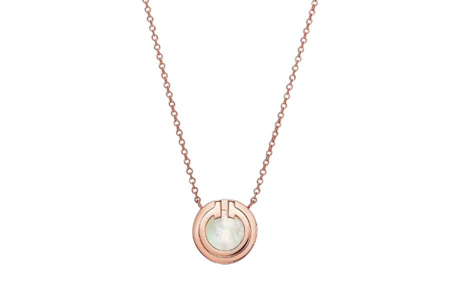 TIFFANY & CO. T Necklaces Women's