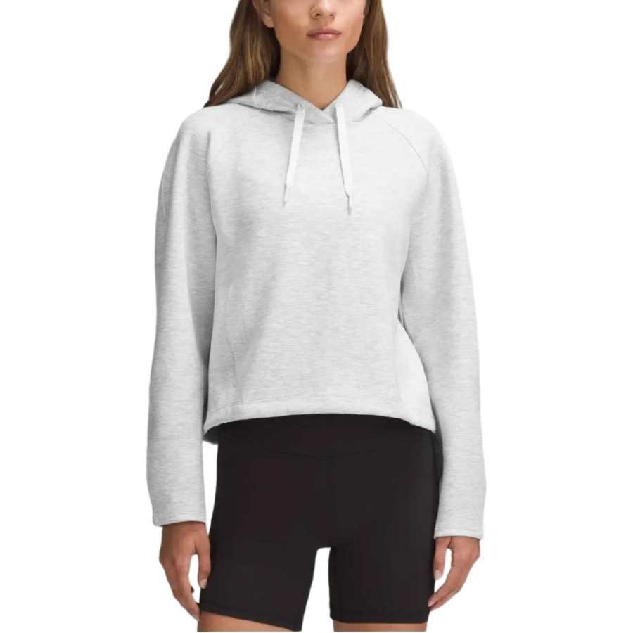Lululemon Smooth Spacer SS24 Emboss Sweatshirt Women's Mixed Light Gray