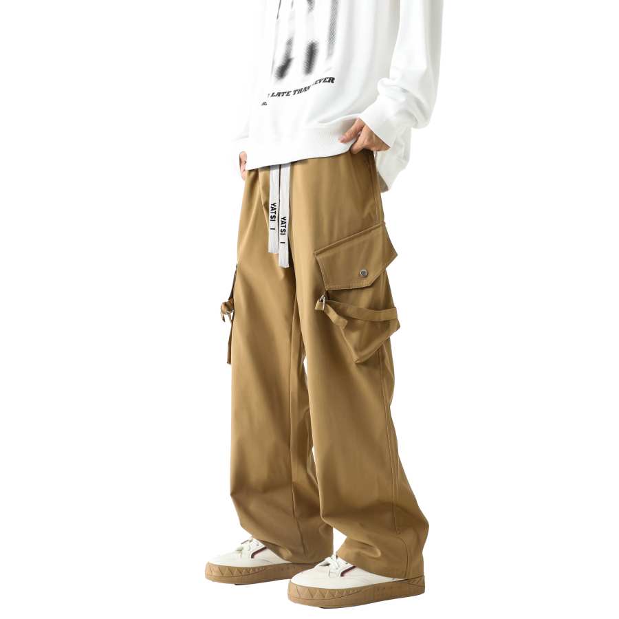 YATSI Cargo Pants Unisex Moderate Straight Fit Pants