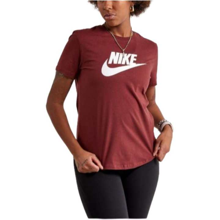 Nike Nike T Shirts Women's Brick Red Crew Neck Moderate Other