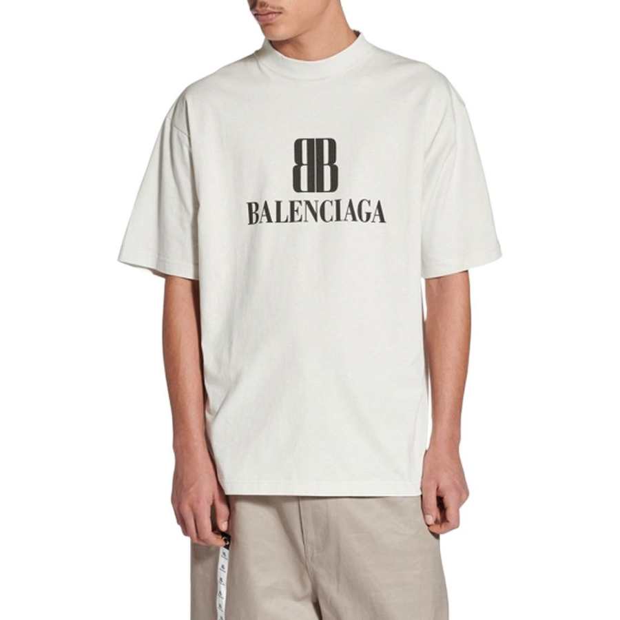 Balenciaga FW25 T Shirt Regular Fit Men's White