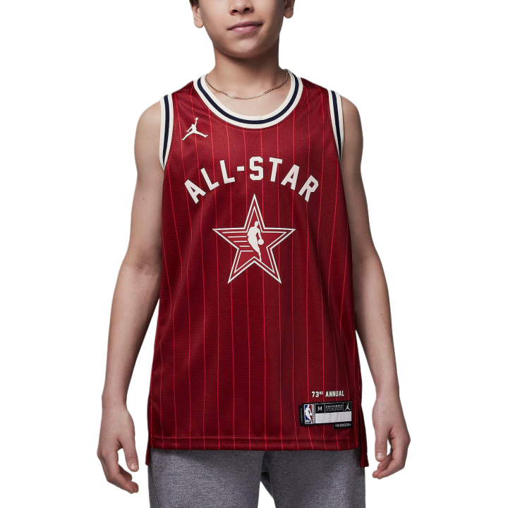 Jordan Jordan x NBA ALL STAR WEEKENDJordan Dri FIT NBA SS24 Tank Top Dark Red Teenagers