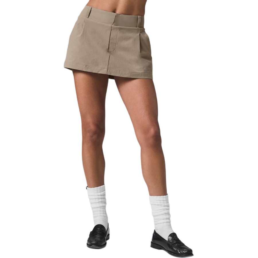 Alo Yoga Casual Short Skirts Women's Gravel