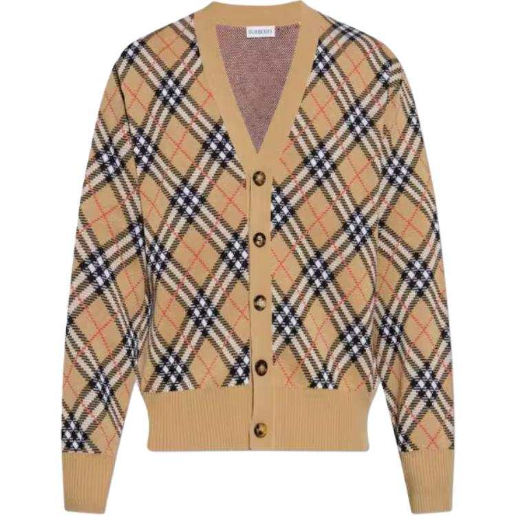 Burberry Burberry Checked Cardigan
