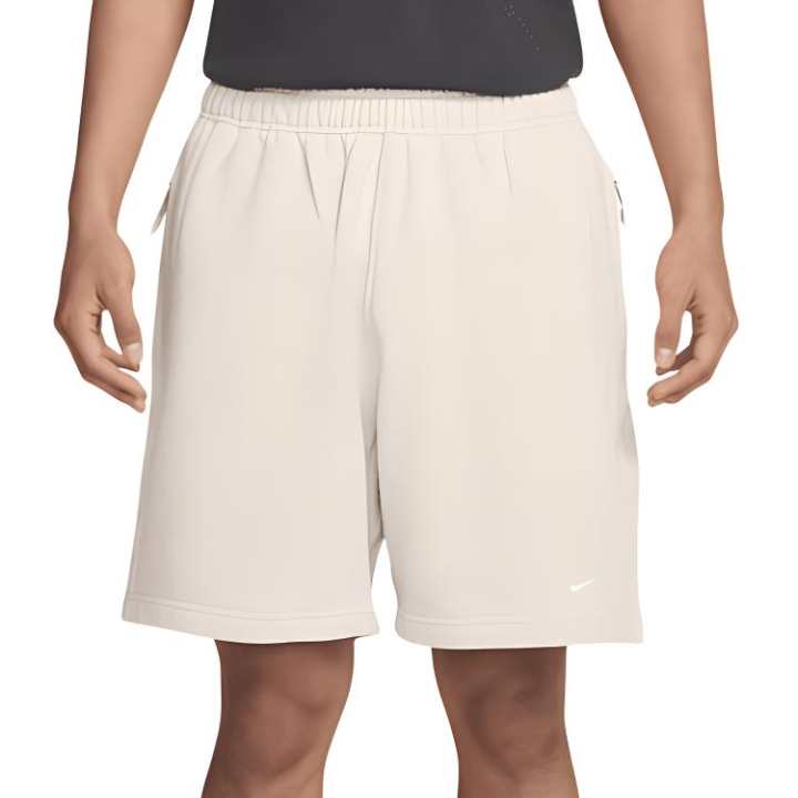 Nike Nike Solo Swoosh Casual Shorts Men's Light Ore Brown/White
