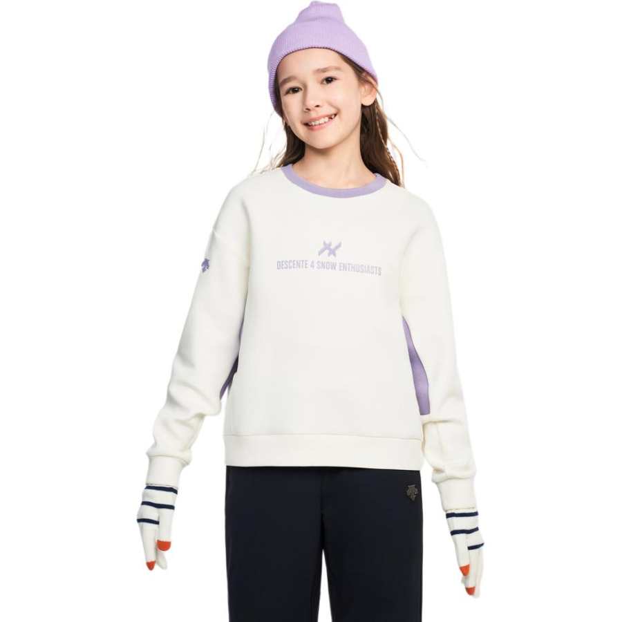 DESCENTE DESCENTE Grade School Sweatshirts Crew Neck Moderate
