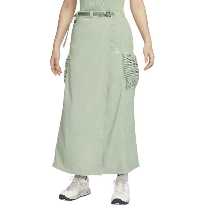 Nike Nike ACG 'SNOWGRASS' Casual Long Skirt Women's Horizon Green/Summit White