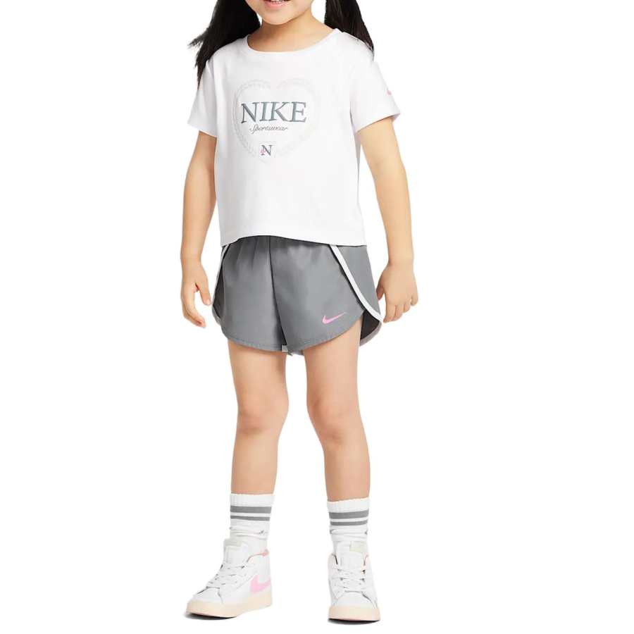 Nike Nike Casual Sportswear White Gray Infant And Toddler