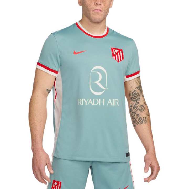 Nike Nike Atletico Madrid SS24 Stadium Away Soccer Jersey Men's Red Green
