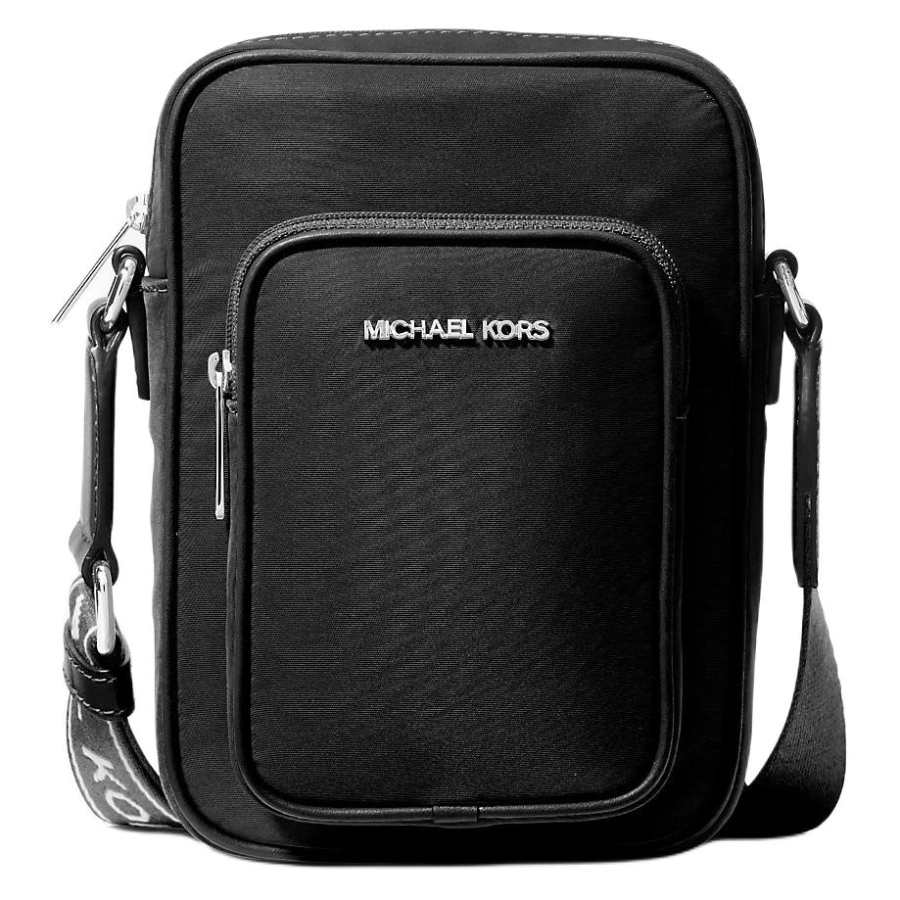 MICHAEL KORS Khai Nylon Crossbody Bags Unisex Black