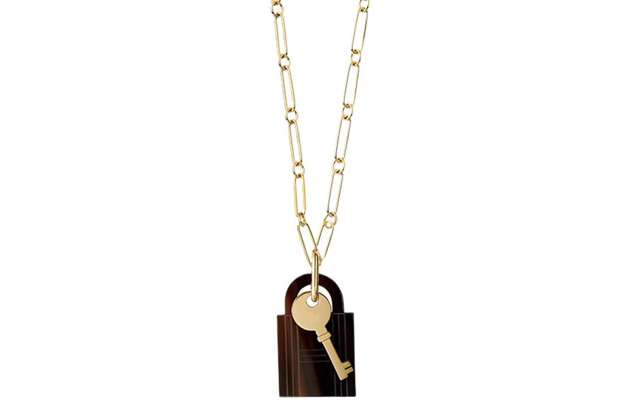 HERMES HERMES Amulette Large Metal Necklaces Unisex