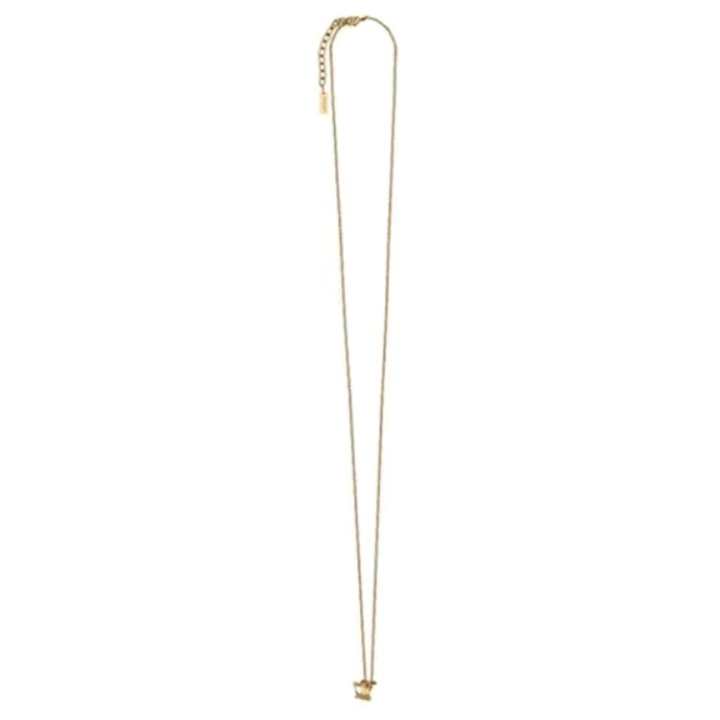 SAINT LAURENT SAINT LAURENT Brass Necklaces Women's Gold