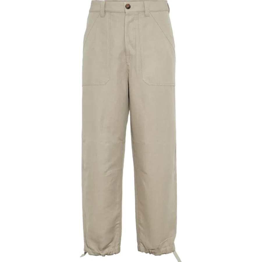 Brunello Cucinelli Brunello Cucinelli Drawstring Relaxed Fit Trousers