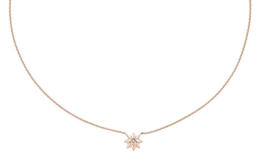 DIOR 18K Rose Gold Necklaces Women's