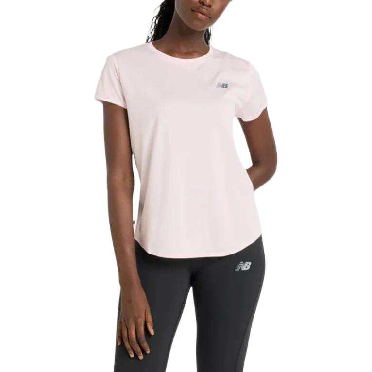 New Balance New Balance Regular T Shirt Women's Light Pink