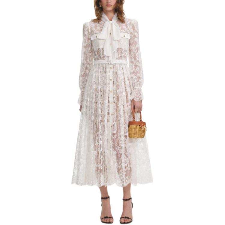 Self-portrait Self portrait Long Sleeved Dress Women's