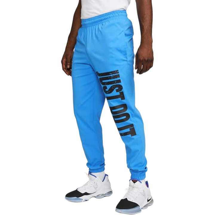 Nike Nike Clothing Casual Pants Men's Blue Moderate Cuffed Pants
