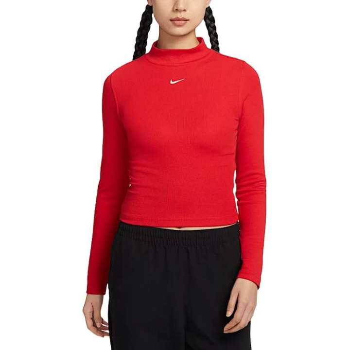 Nike Nike Sportswear Essentials FW24 T Shirt Women's University Red/Color/Sail White