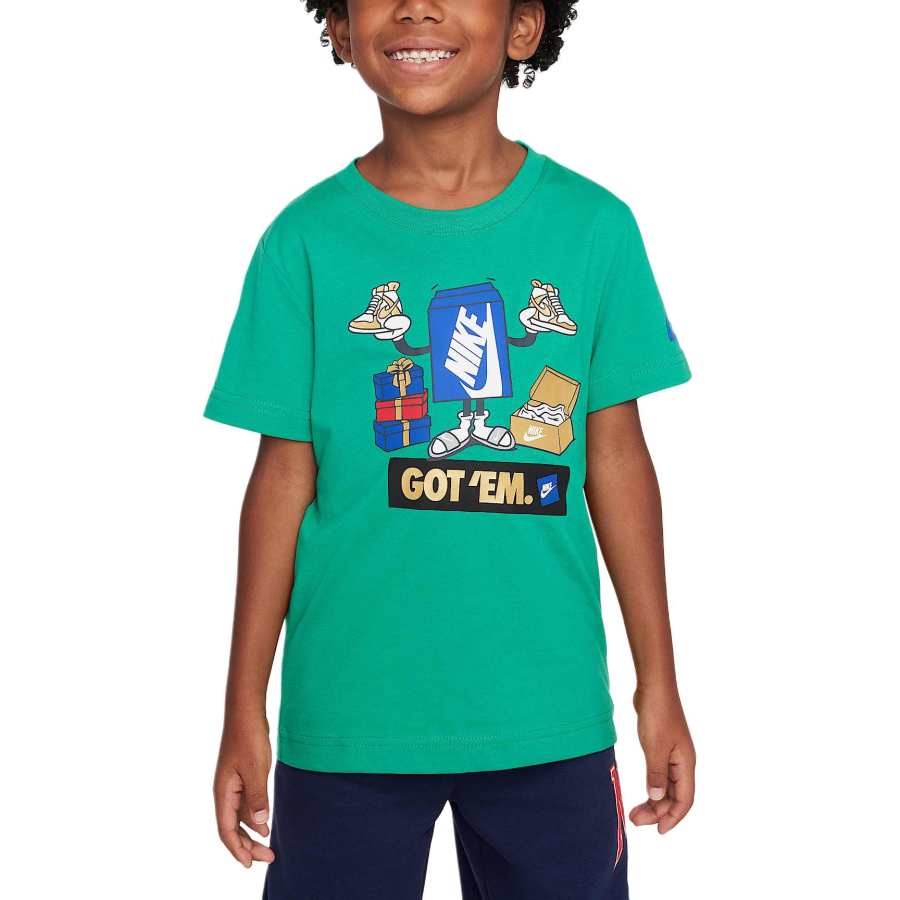Nike Nike T Shirt Stadium Green Children Aged 3 7 Years Old