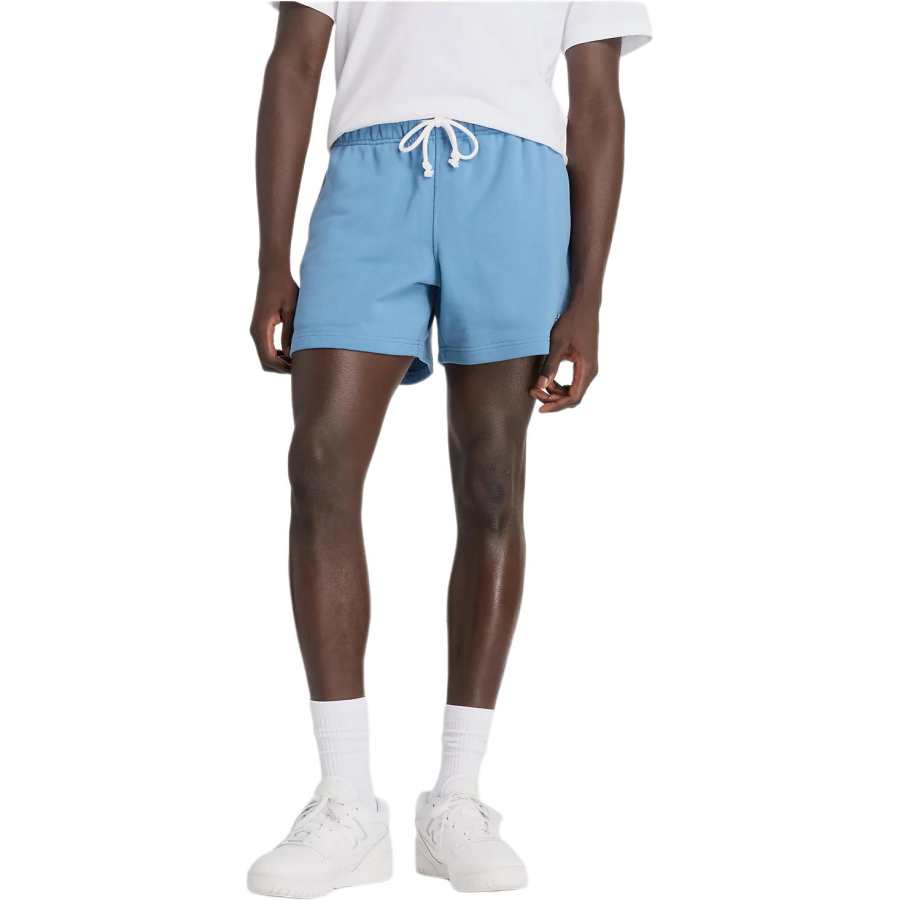 New Balance New Balance Athletics French Terry Casual Shorts Men's Pale Egret Blue