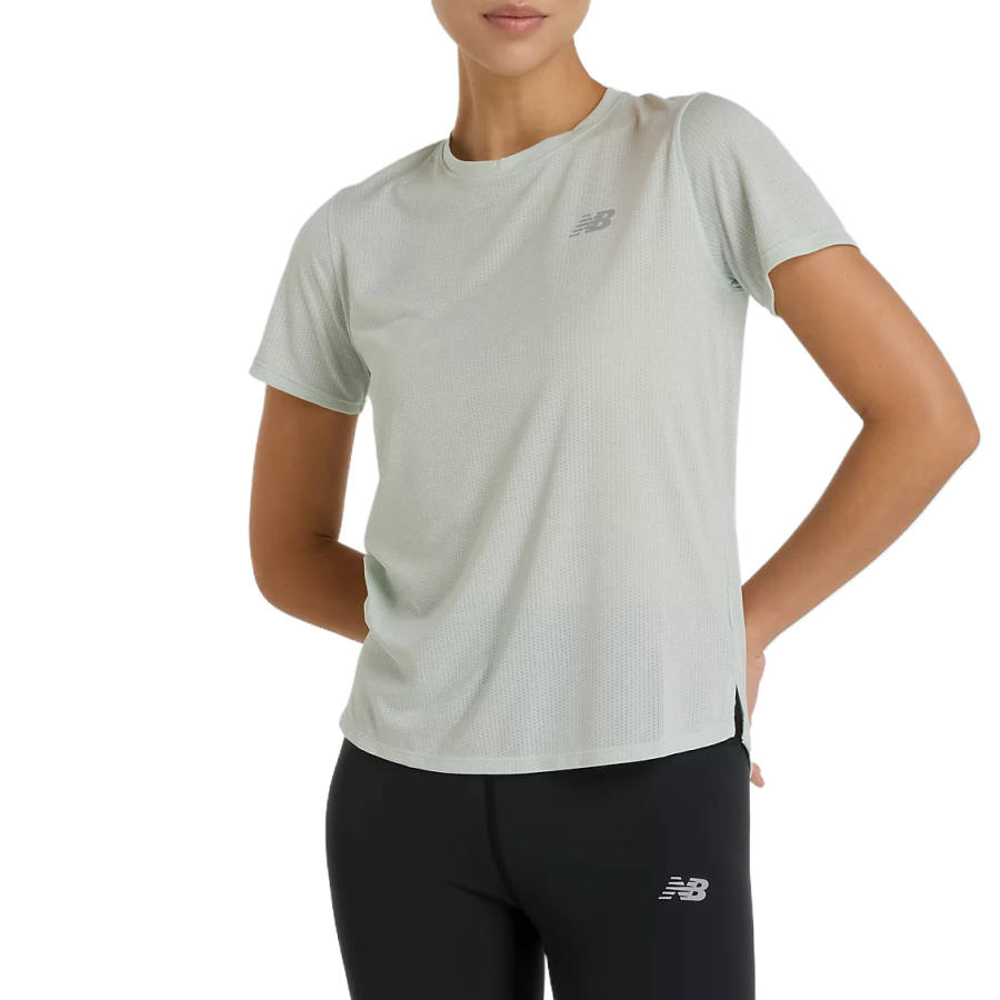New Balance New Balance Regular T Shirt Women's Heather Mud Gray