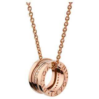BVLGARI B.Zero1 Series Diamond Necklaces Unisex