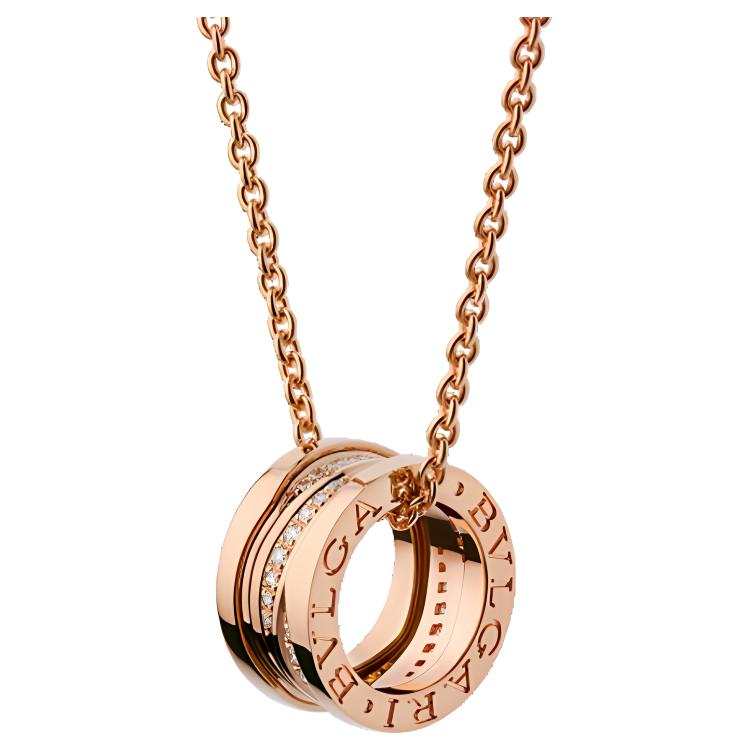 BVLGARI BVLGARI B.Zero1 Series Diamond Necklaces Unisex