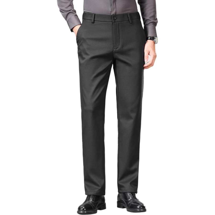 Hodo Casual Pants Men's Thickened And Fleece Lined Skinny Pants
