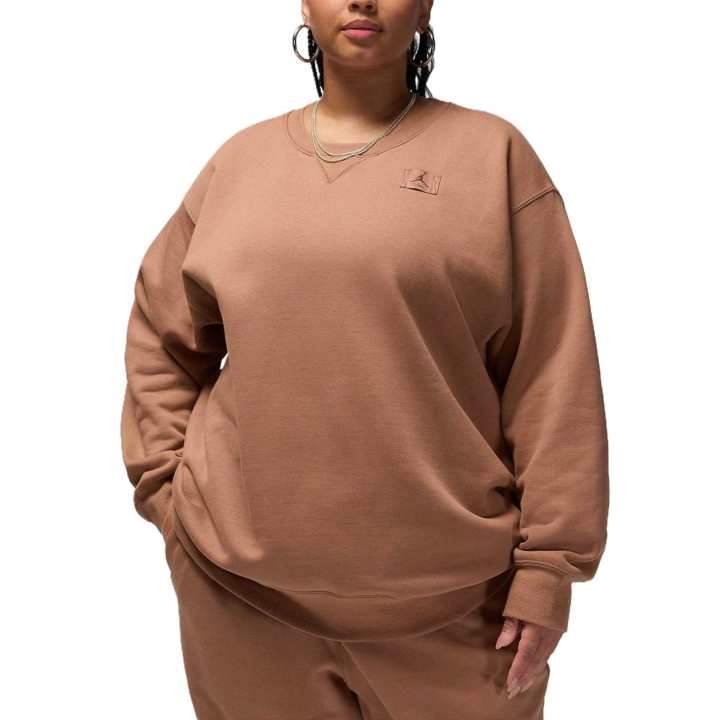 Jordan Jordan Flight Fleece Women's Crew Neck Sweatshirt Plus Size