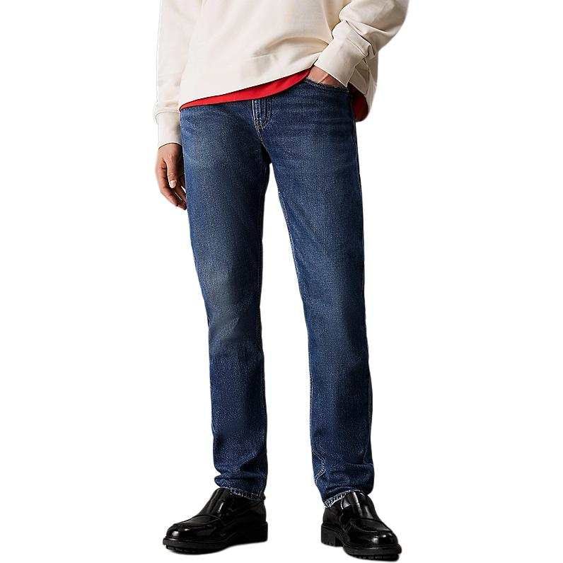 CALVIN KLEIN Jeans Europe Version Men's Bright Blue
