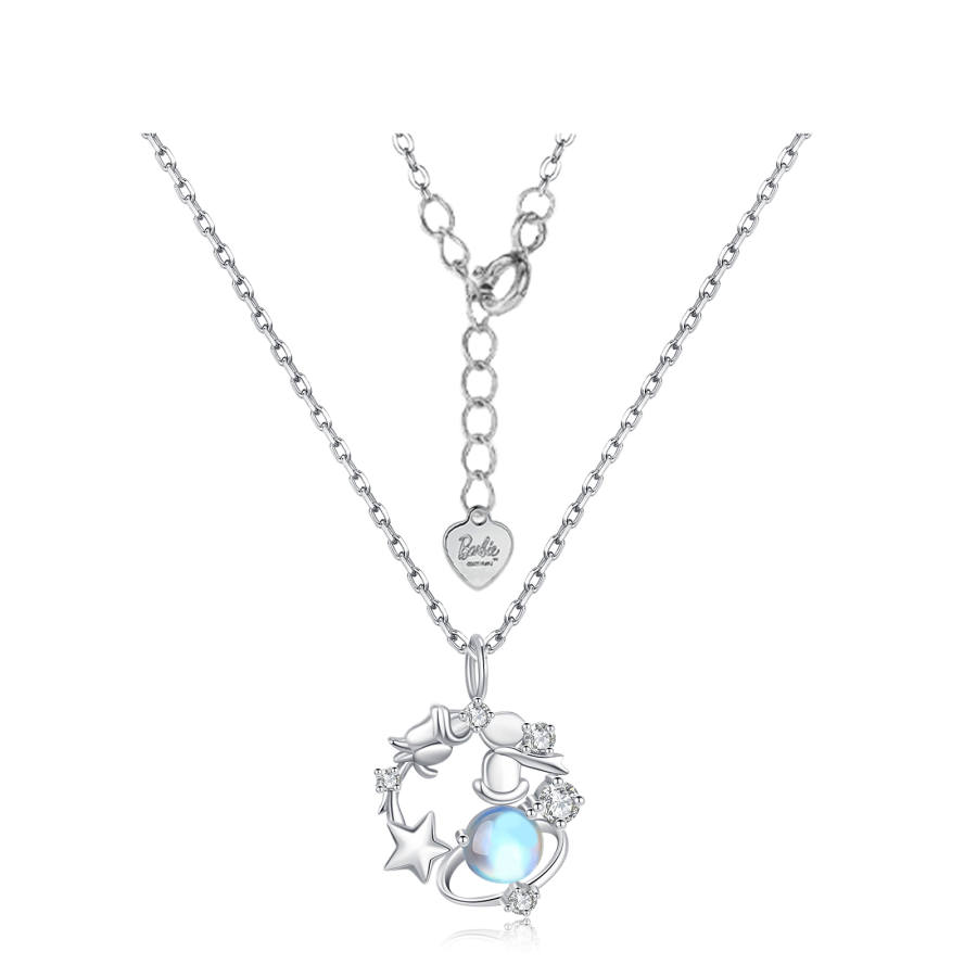 Barbie Barbie 925 Sterling Silver Necklaces Unisex