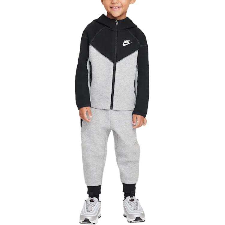 Nike Nike Casual Sportswear Dark Gray, Heather Gray/Black Infant And Toddler