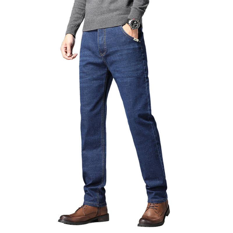 BALENO Jeans Men's Blue Straight Fit Pants