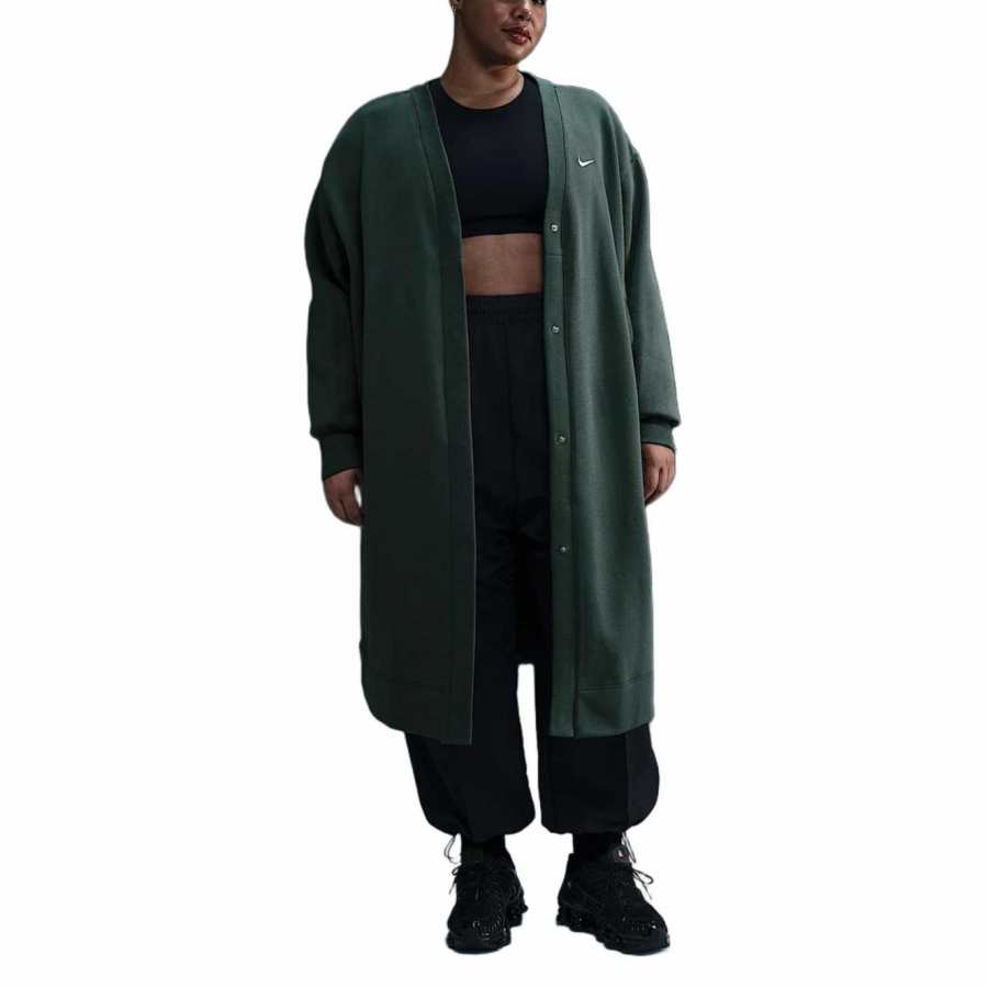 Nike Nike Sportswear Phoenix Fleece Women's Oversized Long Cardigan Plus Size