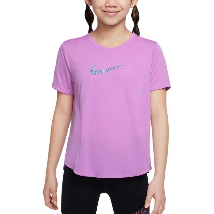 Nike Nike Dri Fit T Shirt Purple Kids'