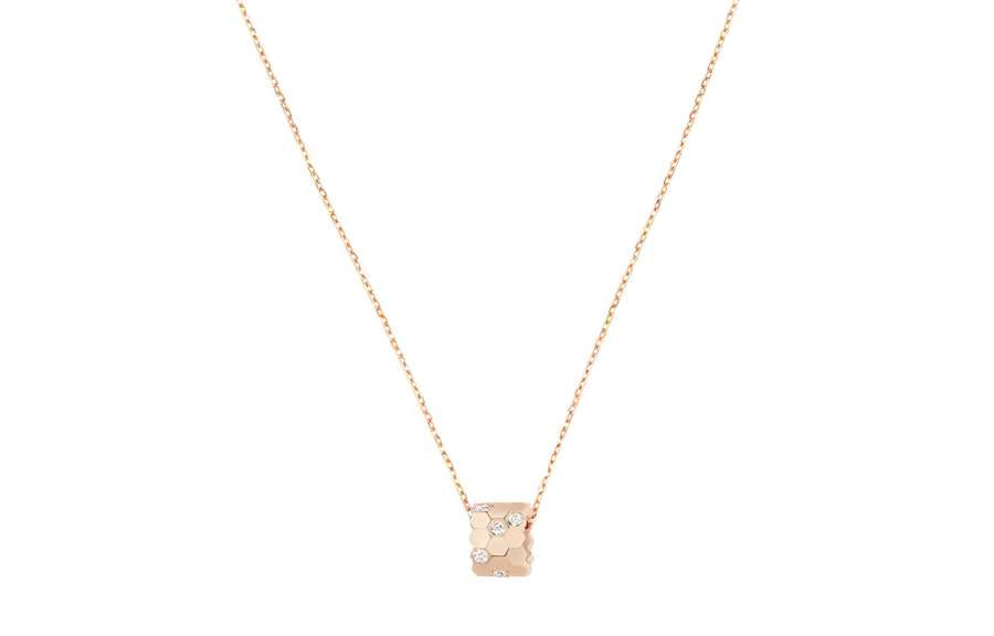 Chaumet Bee My Love Nest Series Diamond Necklaces Women's