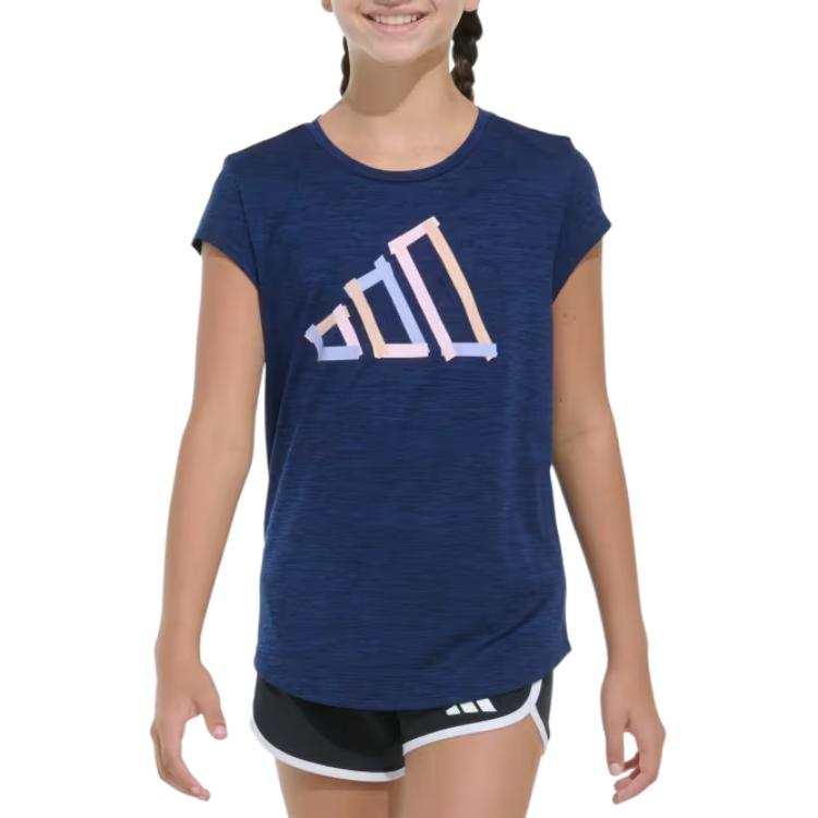 Adidas Adidas Kids T Shirts Crew Neck Moderate
