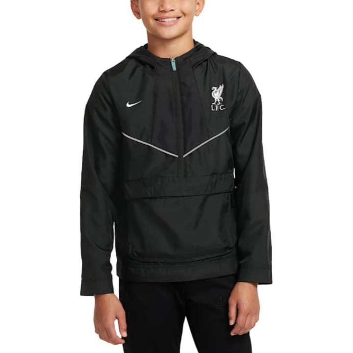 Nike Nike x Liverpool FC Jacket Night Forest/Black/Metallic Silver Teenagers