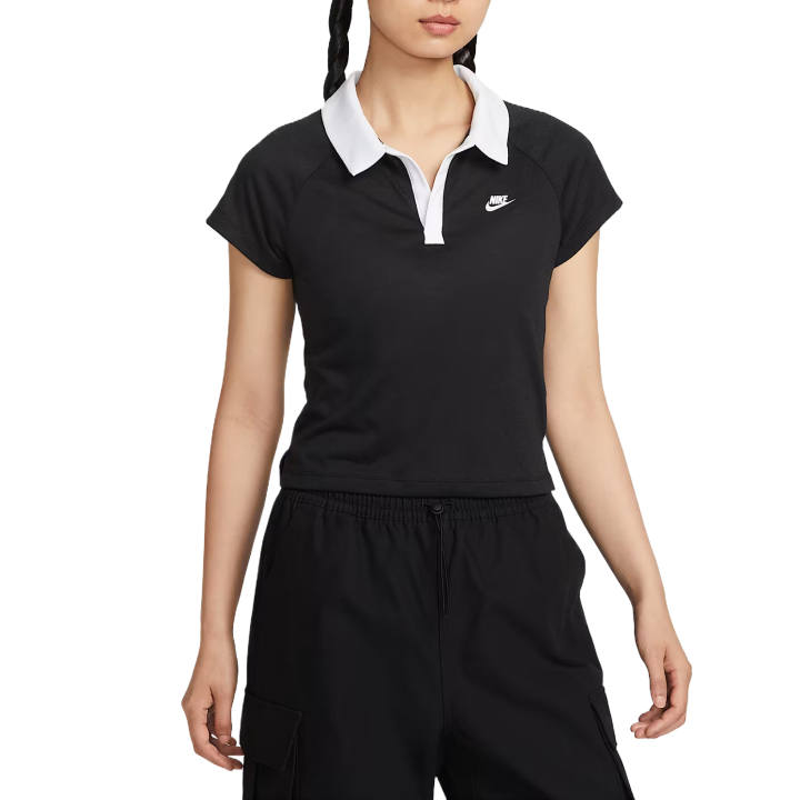 Nike Nike Polo Shirts Women's Black/White Moderate