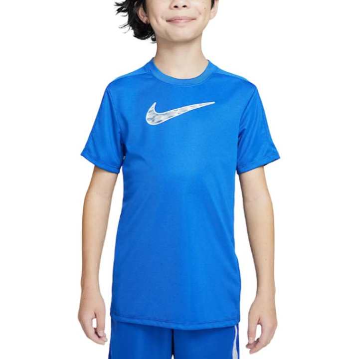 Nike Nike Dri Fit T Shirt Gaming Royal/Gaming Royal/White Teenagers