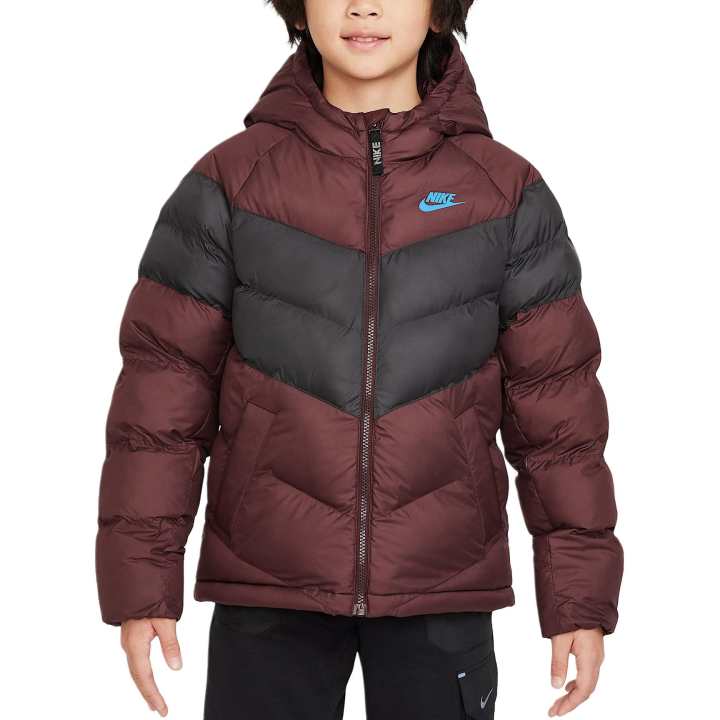 Nike Nike Jacket Sportswear Burgundy Crush/Anthracite/Light Photo Blue Kids'