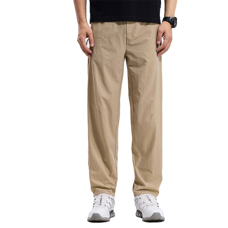 Hodo Casual Pants Men's Thin Straight Fit Pants