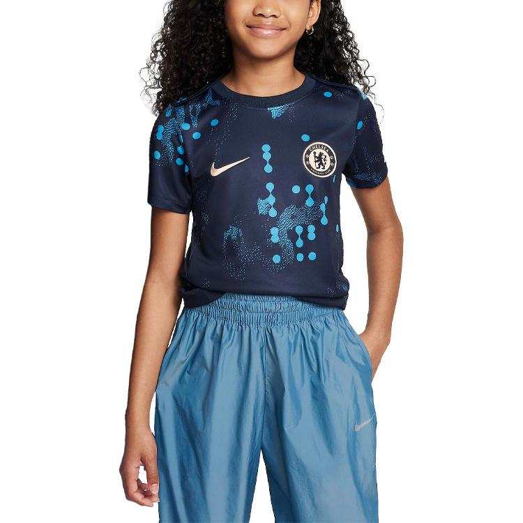 Nike Nike Chelsea FCDri Fit T Shirt FW24 Academy Pro Blue Teenagers