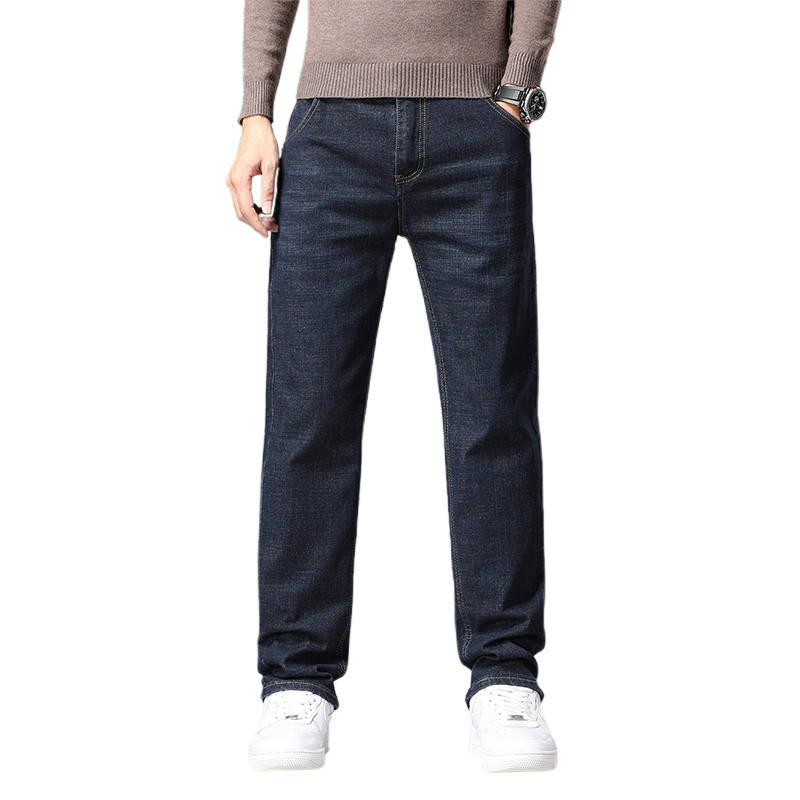 BALENO Jeans Men's Blue Black Moderate Straight Fit Pants