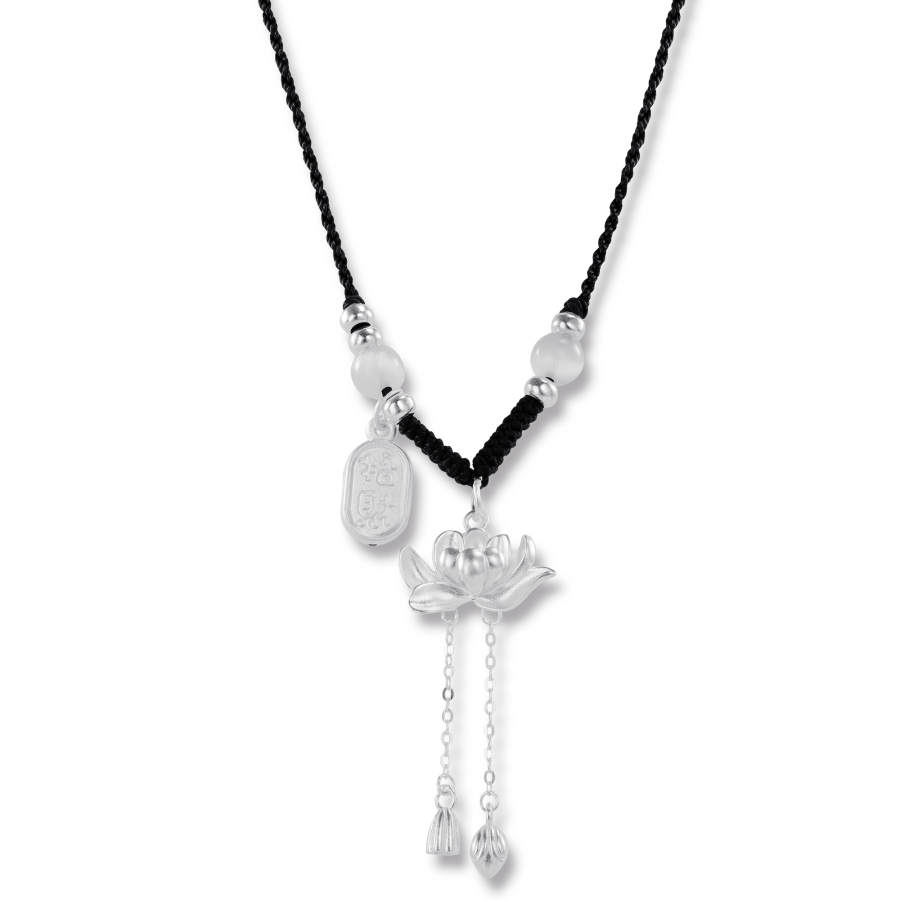 ZOKS ZOKS 999 Fine Silver Necklaces Unisex