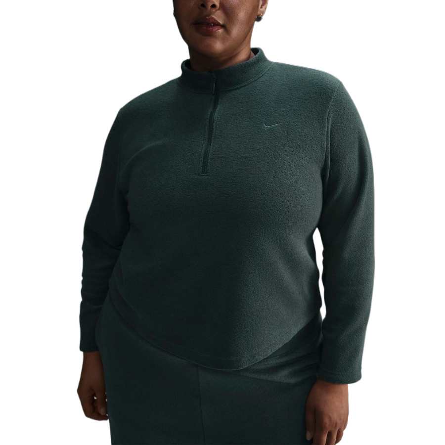 Nike Nike Sportswear Phoenix Plush Women's Slim Long Sleeve Cozy Fleece 1/2 Zip Top Plus Size