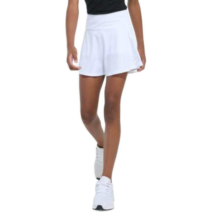 Adidas Adidas Solid Color Skirt Summer Kids' White