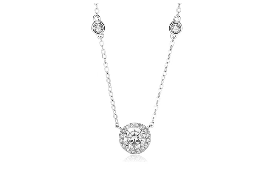 CMFY 925 Sterling Silver Necklaces Women's Silver